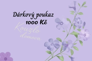 Dárkový poukaz 1000 Kč
